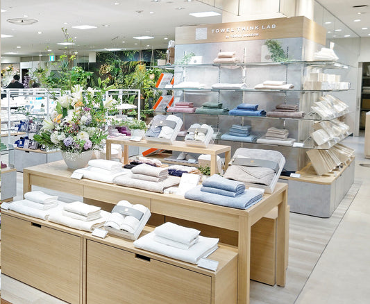 「タオルシンクラボbyタオルミュージアム」新潟伊勢丹店オープン